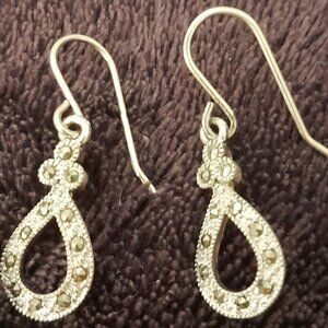 Sterling Silver Hanging Earrings